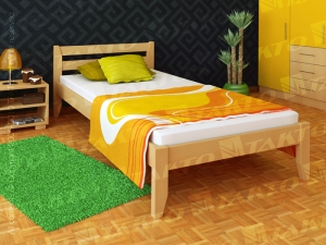 Eco  krevet  od punog drveta 80cm širine